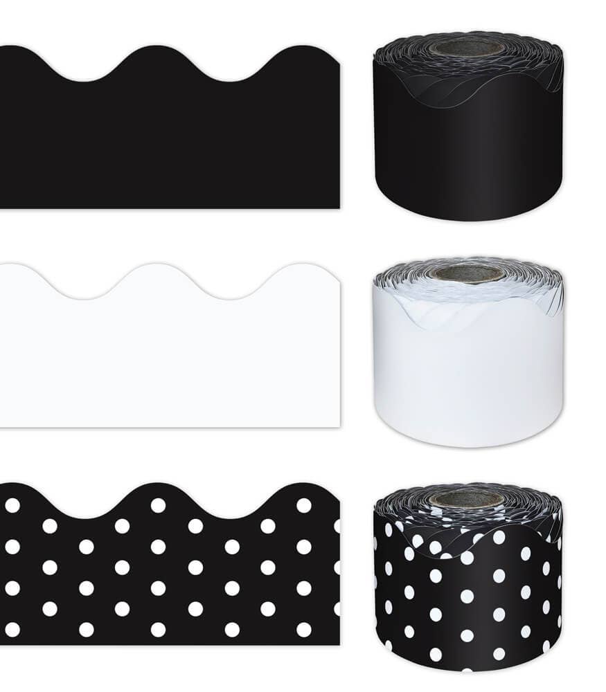 Farmhouse Rolled Border Set 3 Pack: 3 Pack