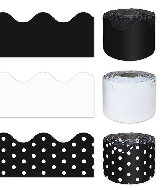 Farmhouse Rolled Border Set 3 Pack: 3 Pack
