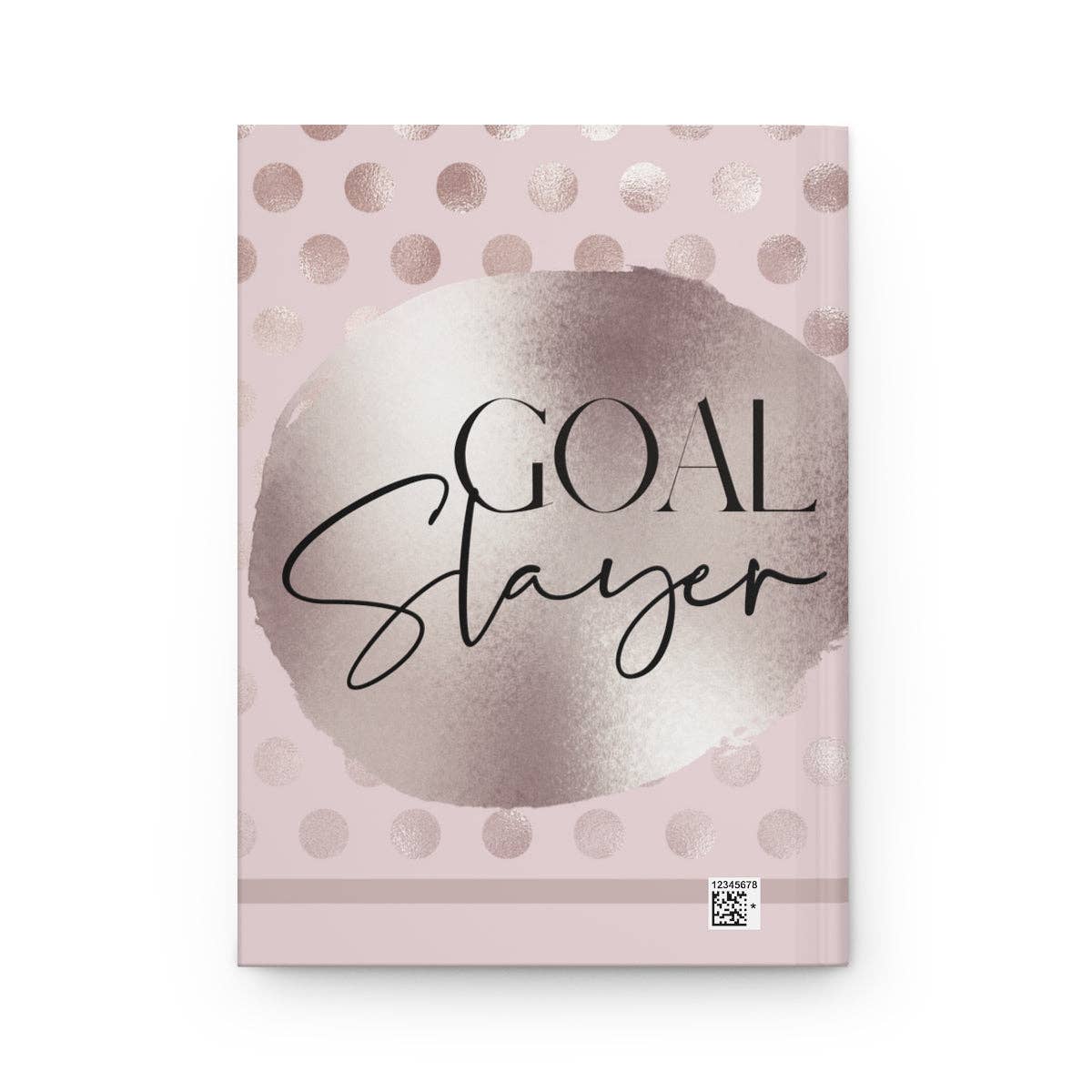 Goal Getter Pink Blush Hardcover Journal: Journal