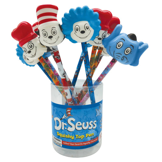 DR SEUSS SQUISHY TOP PEN