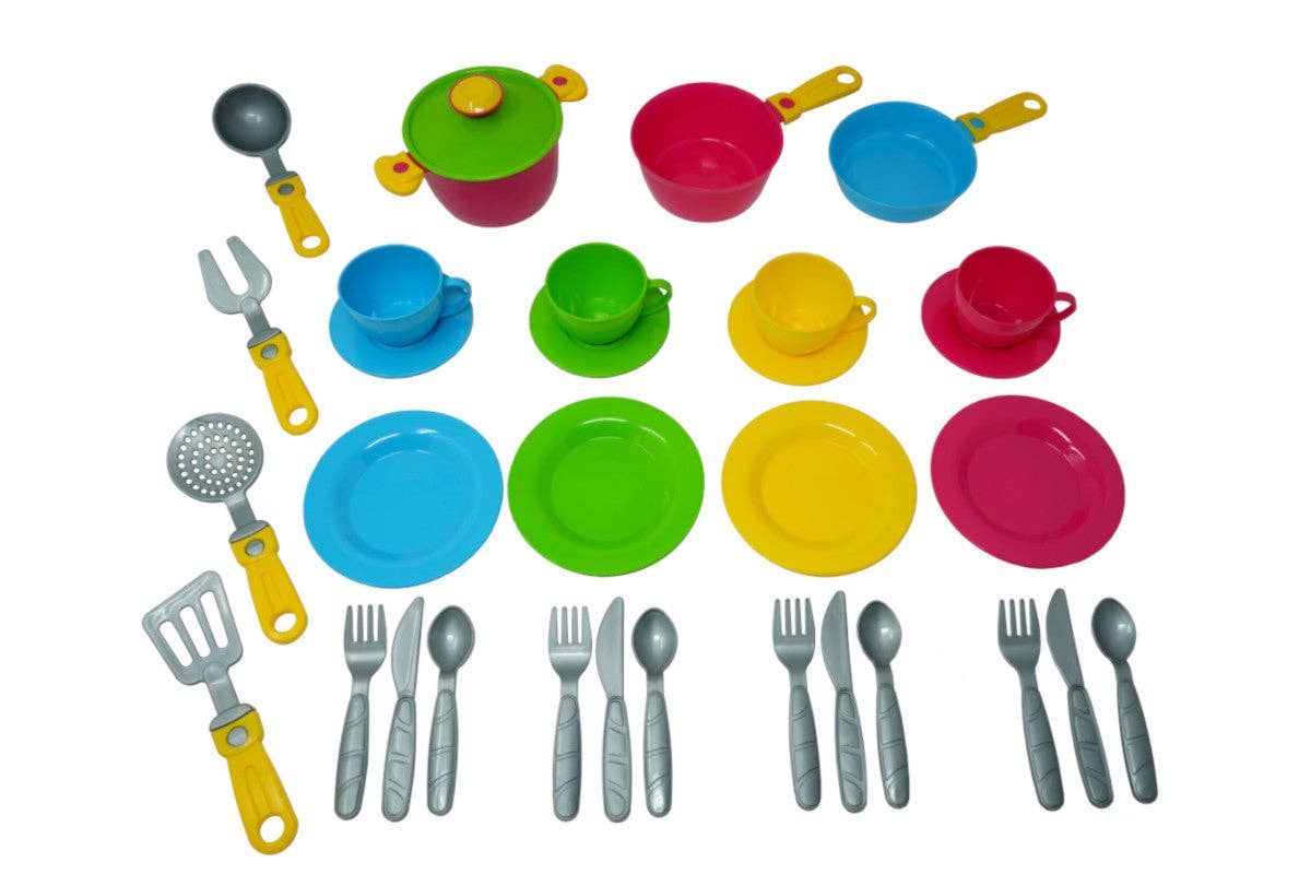 TECHNOK Kitchenware Playset - Dish Drainer Set (33 Pieces)