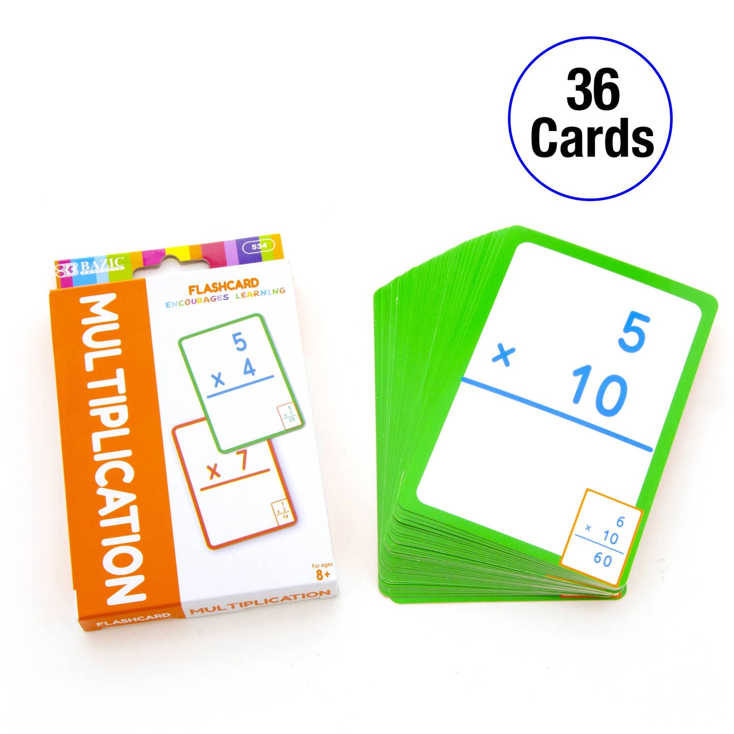 Flash Cards Multiplication (36/Pack): 24