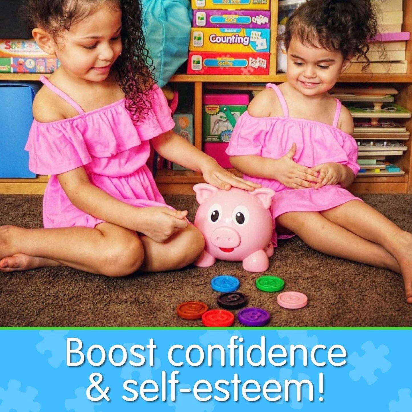 Learn With Me - Numbers & Colors Pig E Bank: Plastic