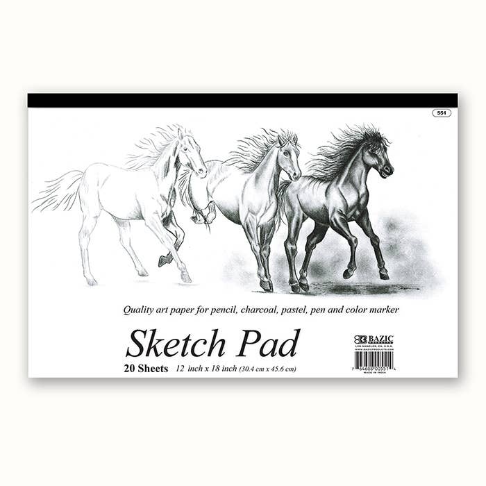 Premium Sketch Pad: 9" X 12"