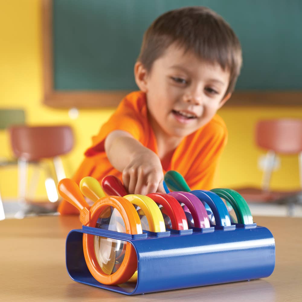 Primary Science™ Jumbo Magnifiers with Stand