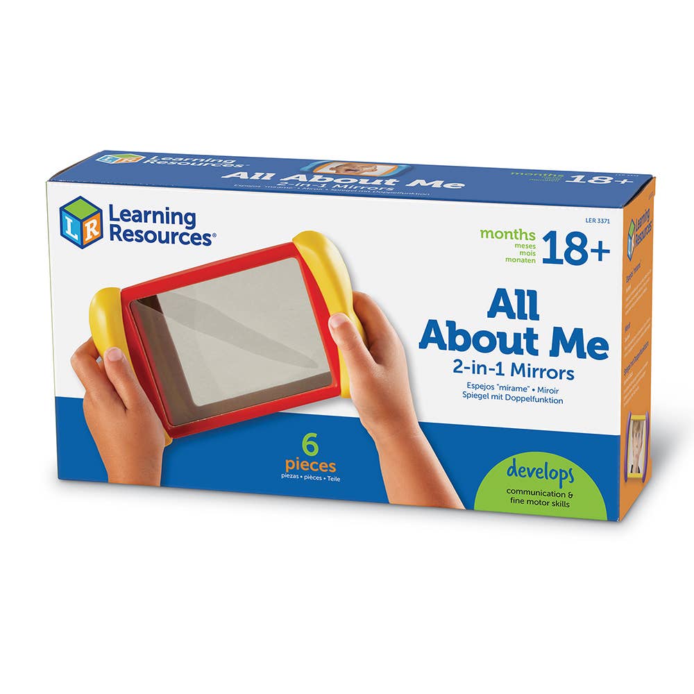 All About Me 2 in 1 Mirrors, Set of 6