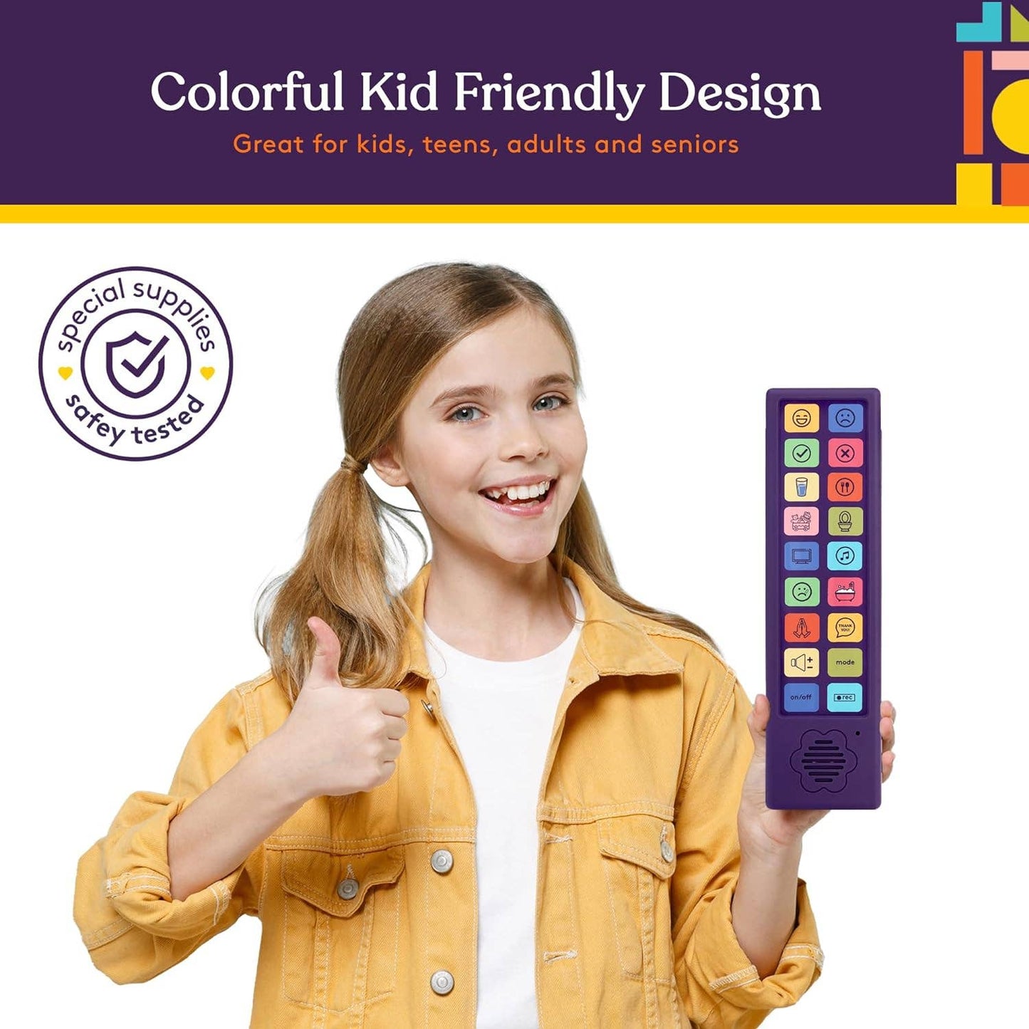 Special Supplies AAC Communication Device w/Recording Option