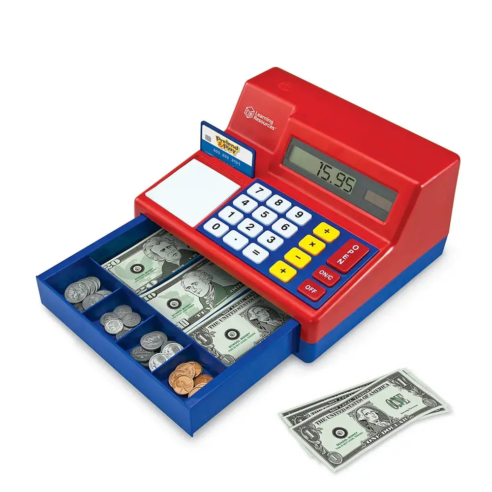 Pretend & Play® Calculator Cash Register