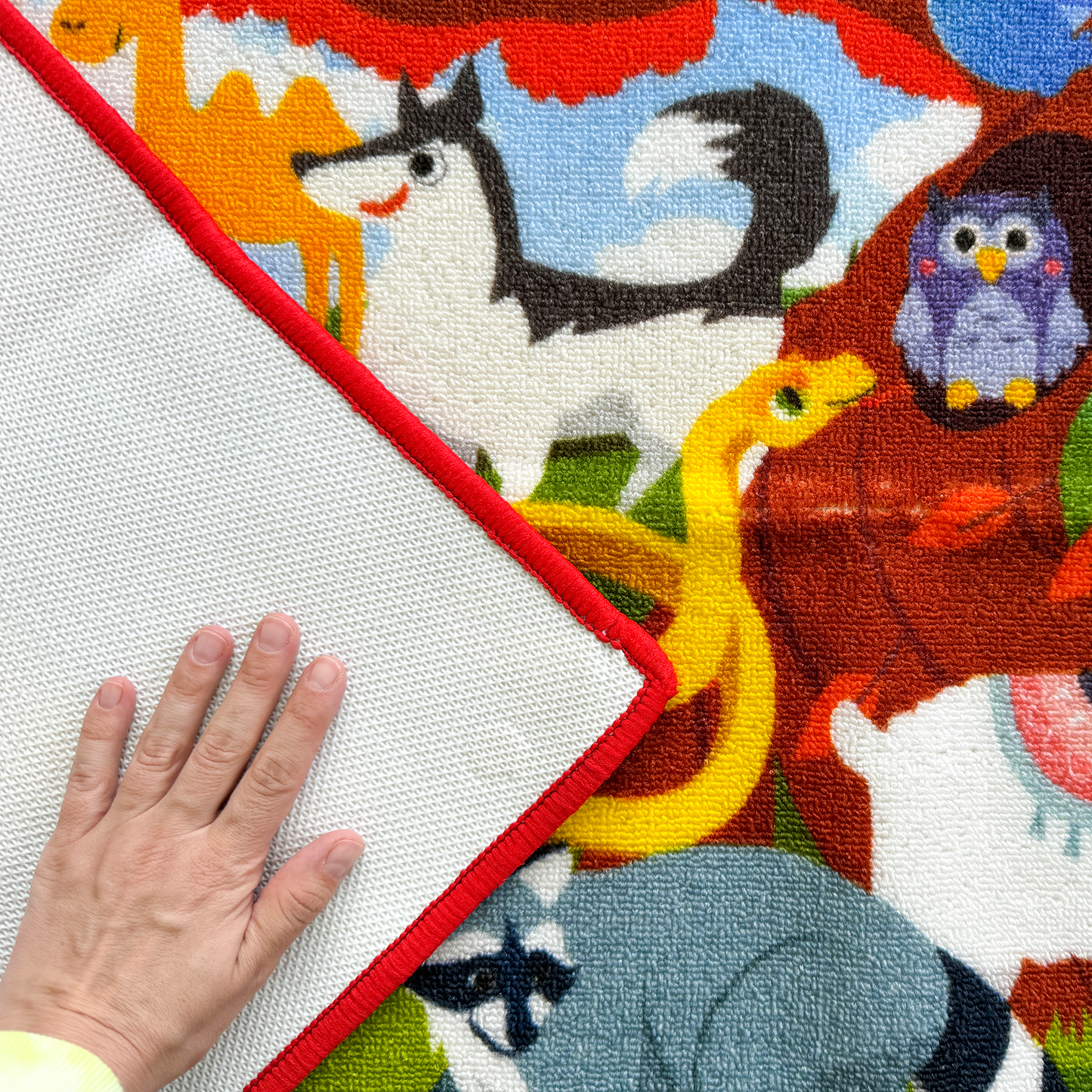 Classroom Rug for Kids | 59x39 ABC Rugs for Playroom