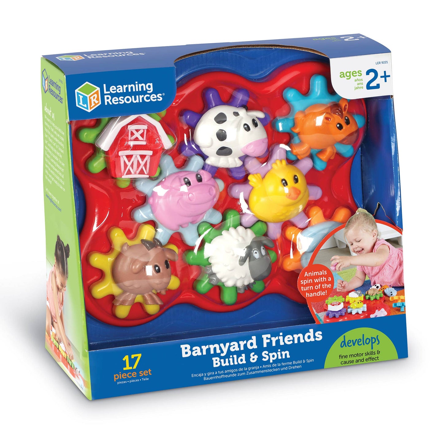 Barnyard Friends Build & Spin