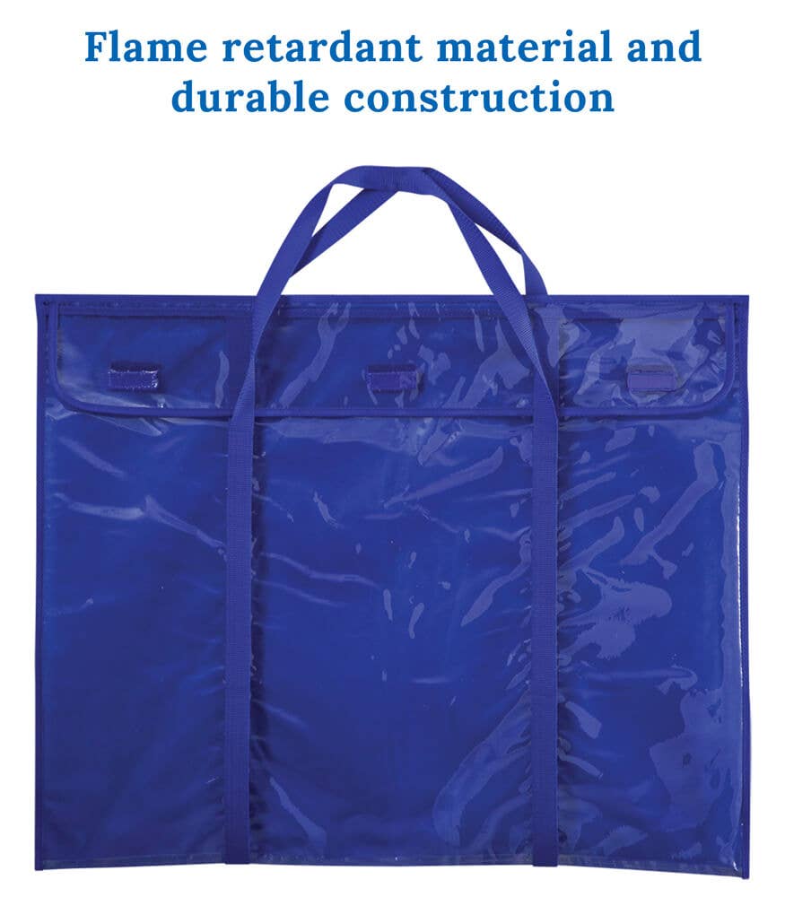 Deluxe Bulletin Board Storage Pocket Chart Storage