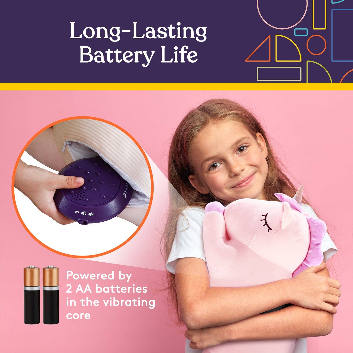 Sensory Vibrating Pillow-Unicorn