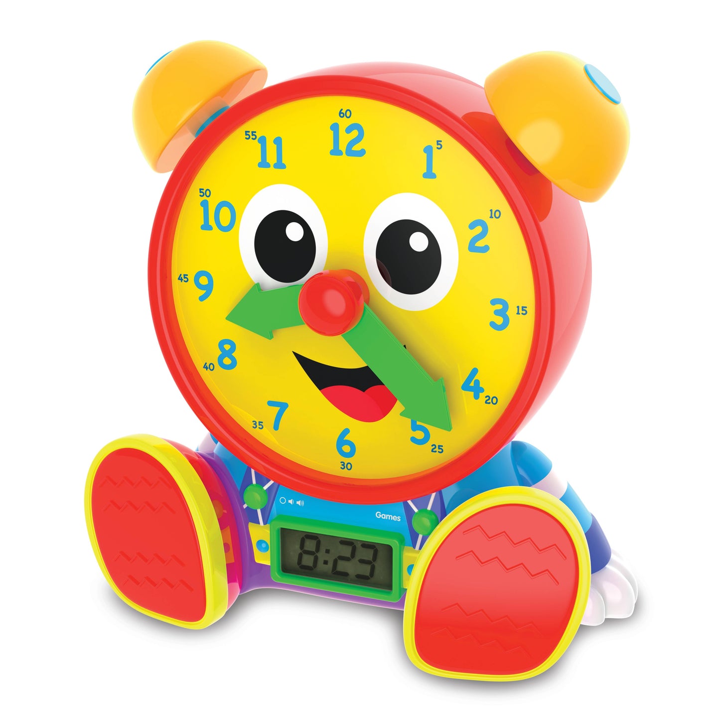 Telly Jr. Teaching Time Clock: Plastic