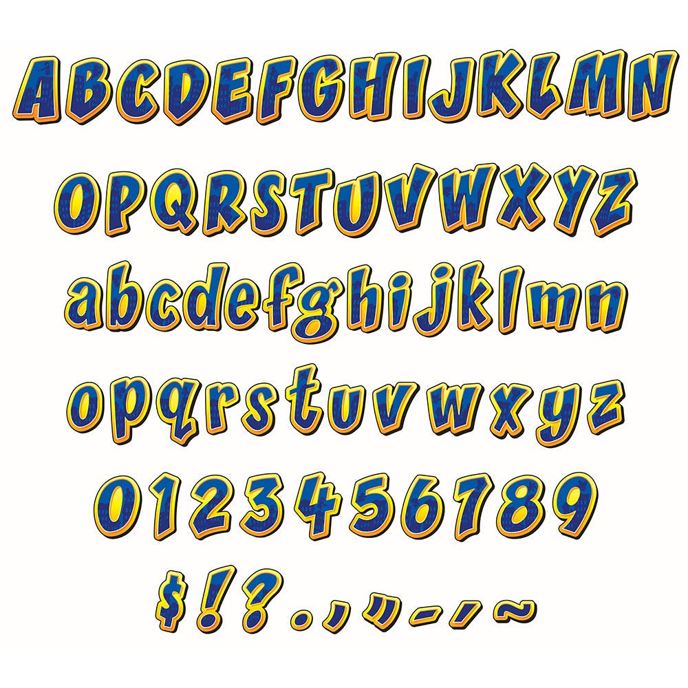 Marvel™ Superhero Adventure Deco Letters