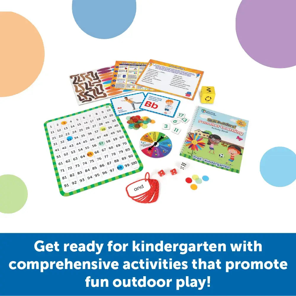 Skill Builders Summer Learning Activity Set (PreK to K)