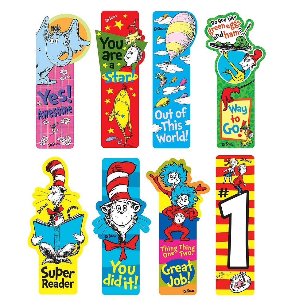 DR SEUSS INCENTIVE BOOKMARK