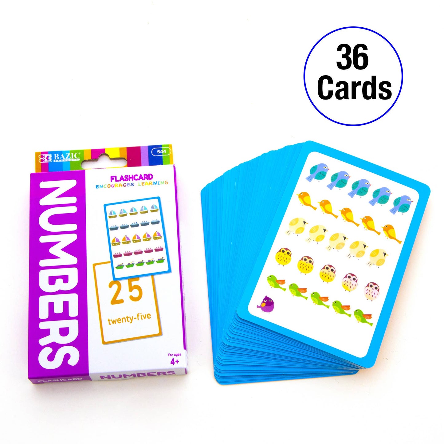 Flash Cards Numbers (36/Pack): 24