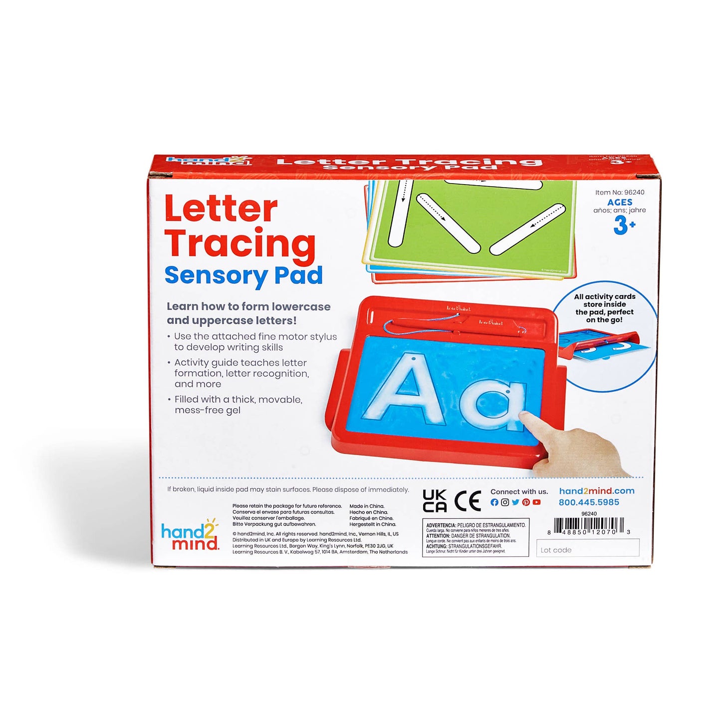 Letter Tracing Sensory Pad