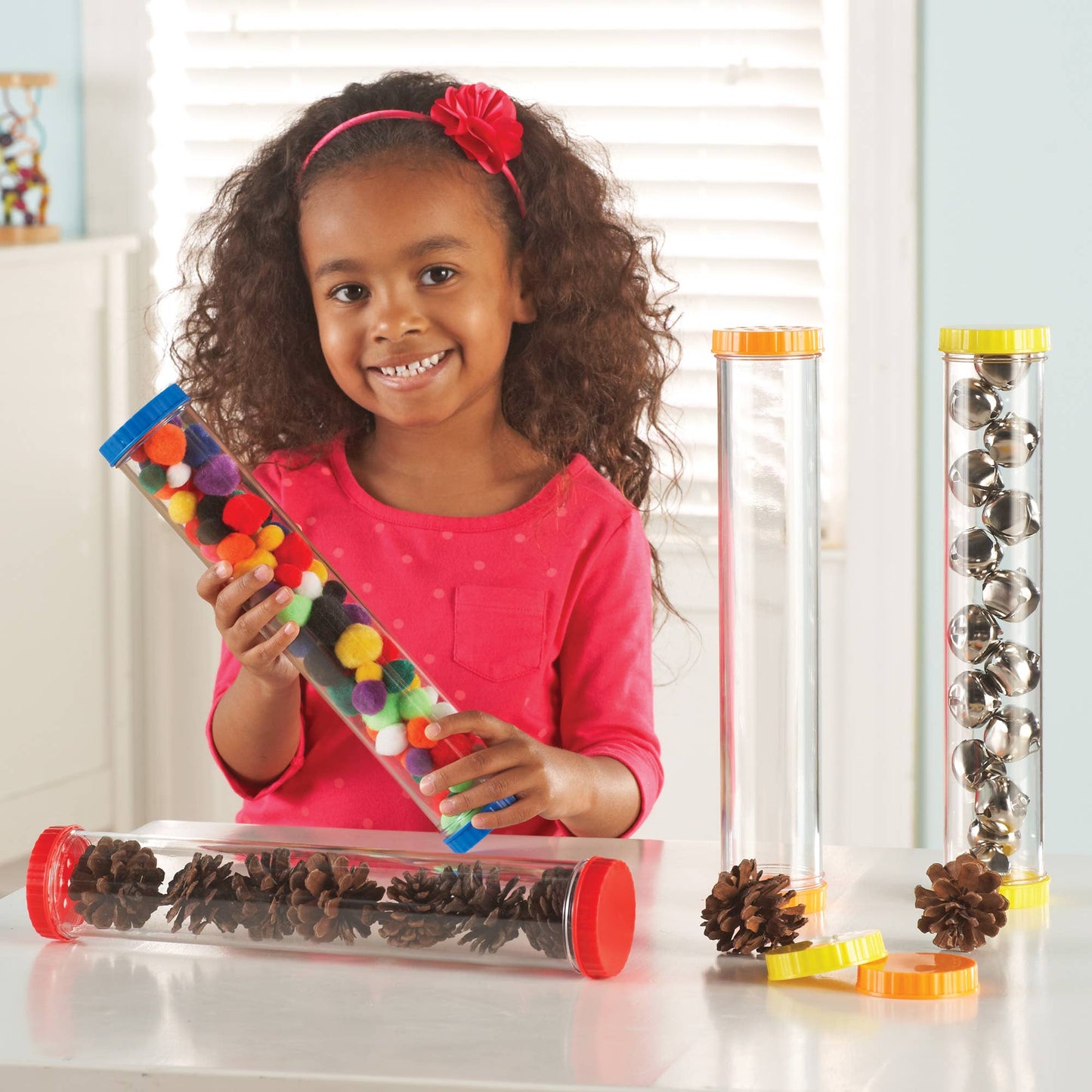 Primary Science Sensory Tubes, Set of 4