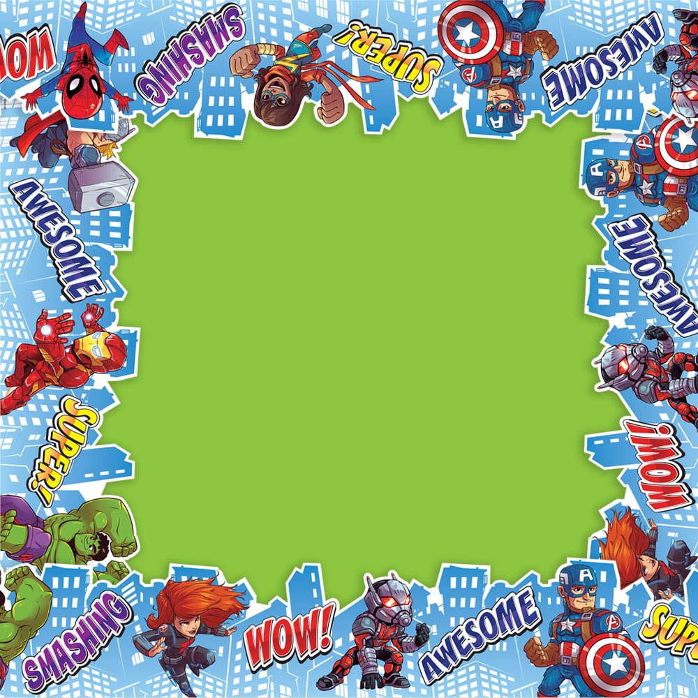 Marvel™ Superhero Adventure Cityscape  Deco Trim® Extra Wide