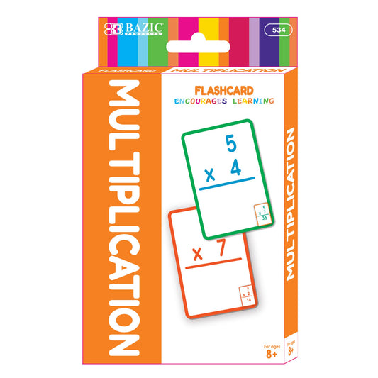 Flash Cards Multiplication (36/Pack): 24