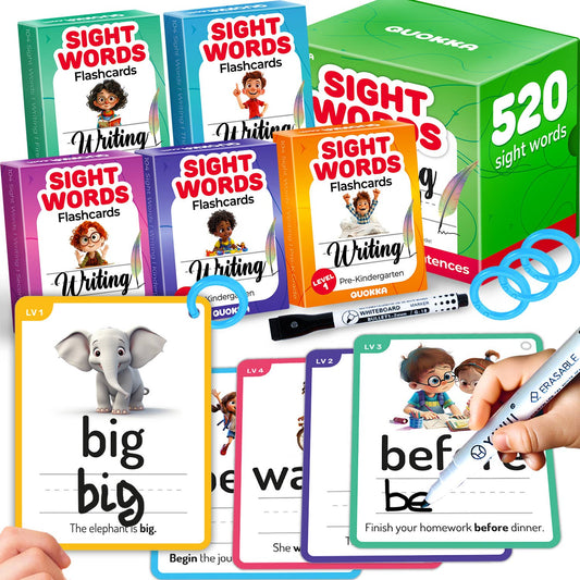 Flash Cards Writing for Kids | 5 Levels