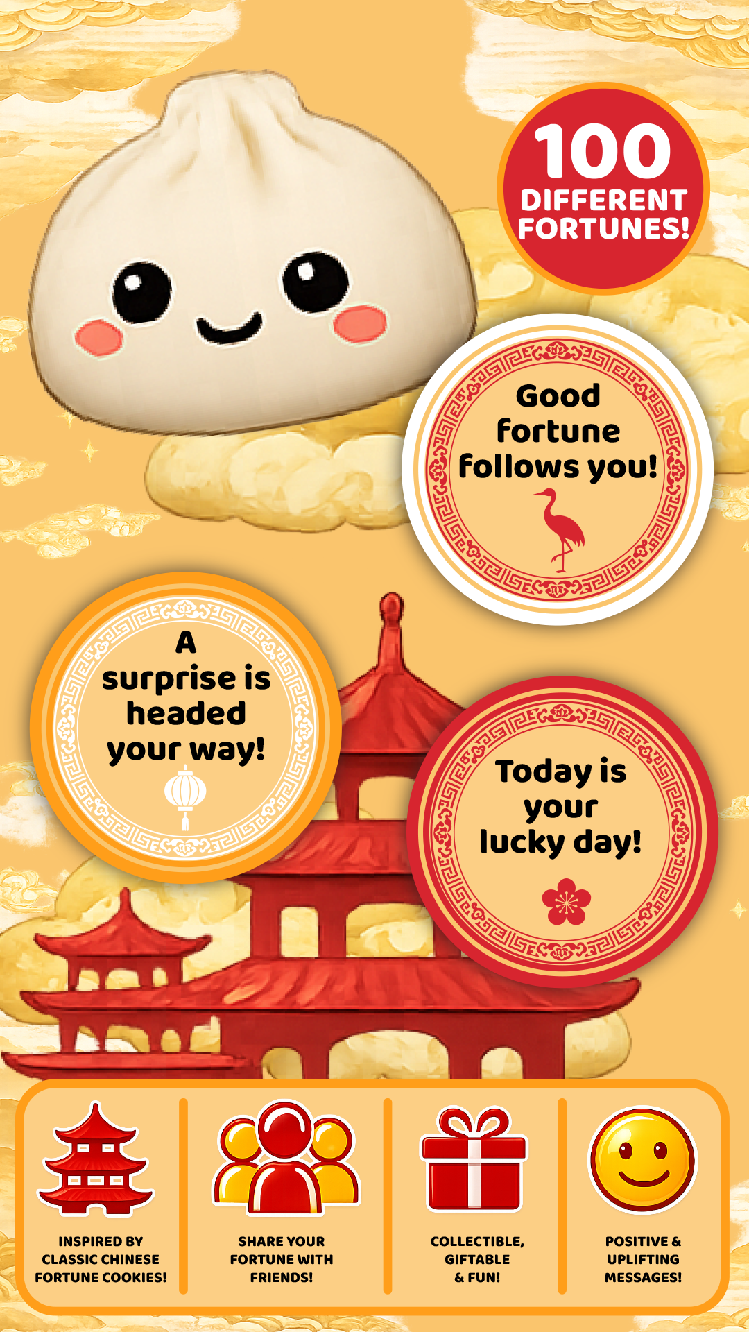 Fun Doh Mystery Fortune Cookie Squishy Dumpling - 12/Display: Wholesale Price