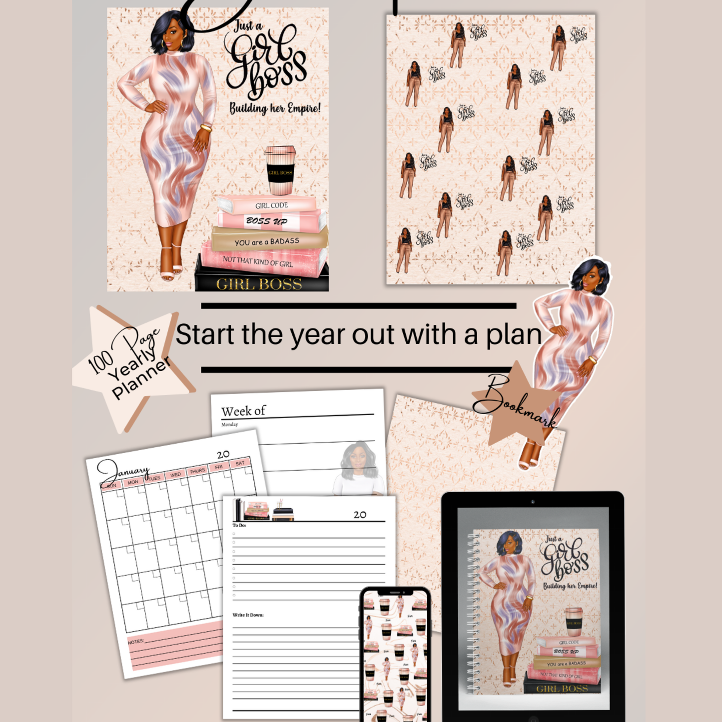 Just a Girl Boss : Notebook