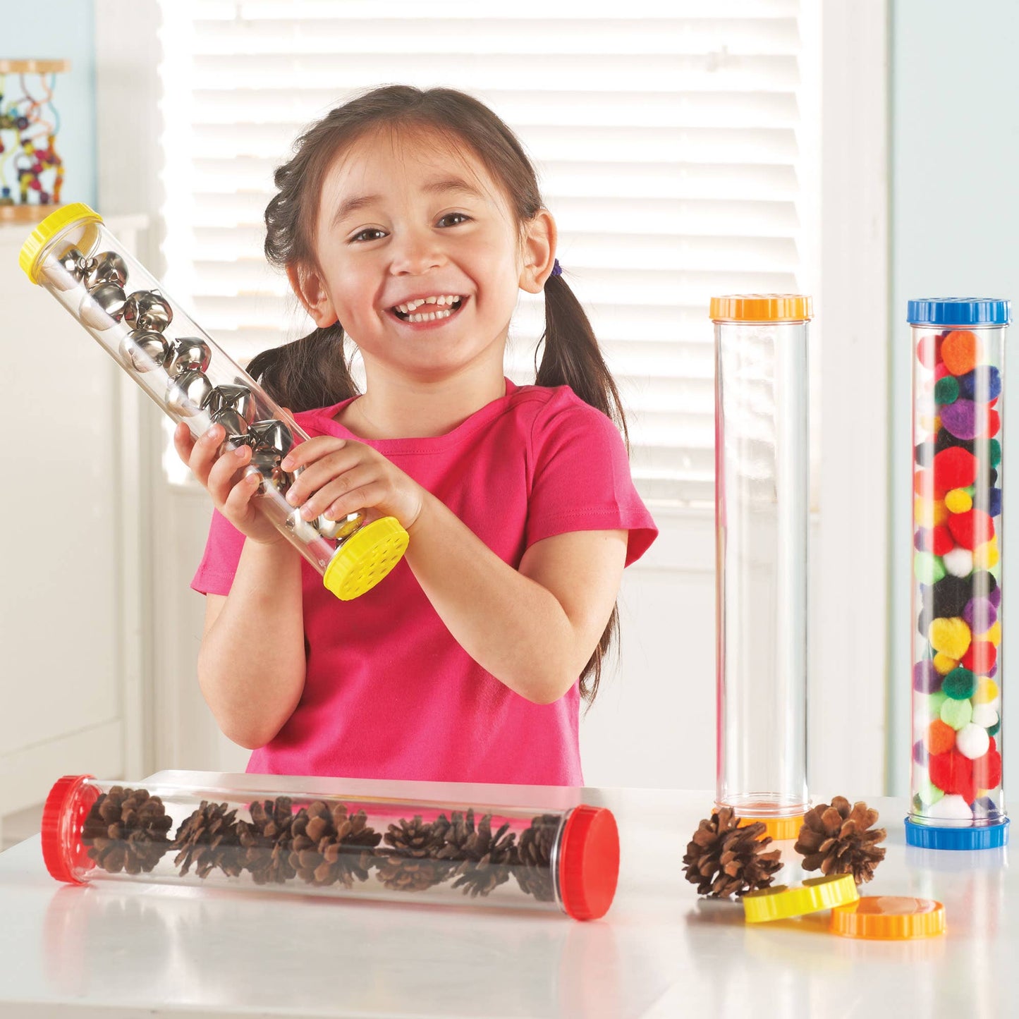 Primary Science Sensory Tubes, Set of 4