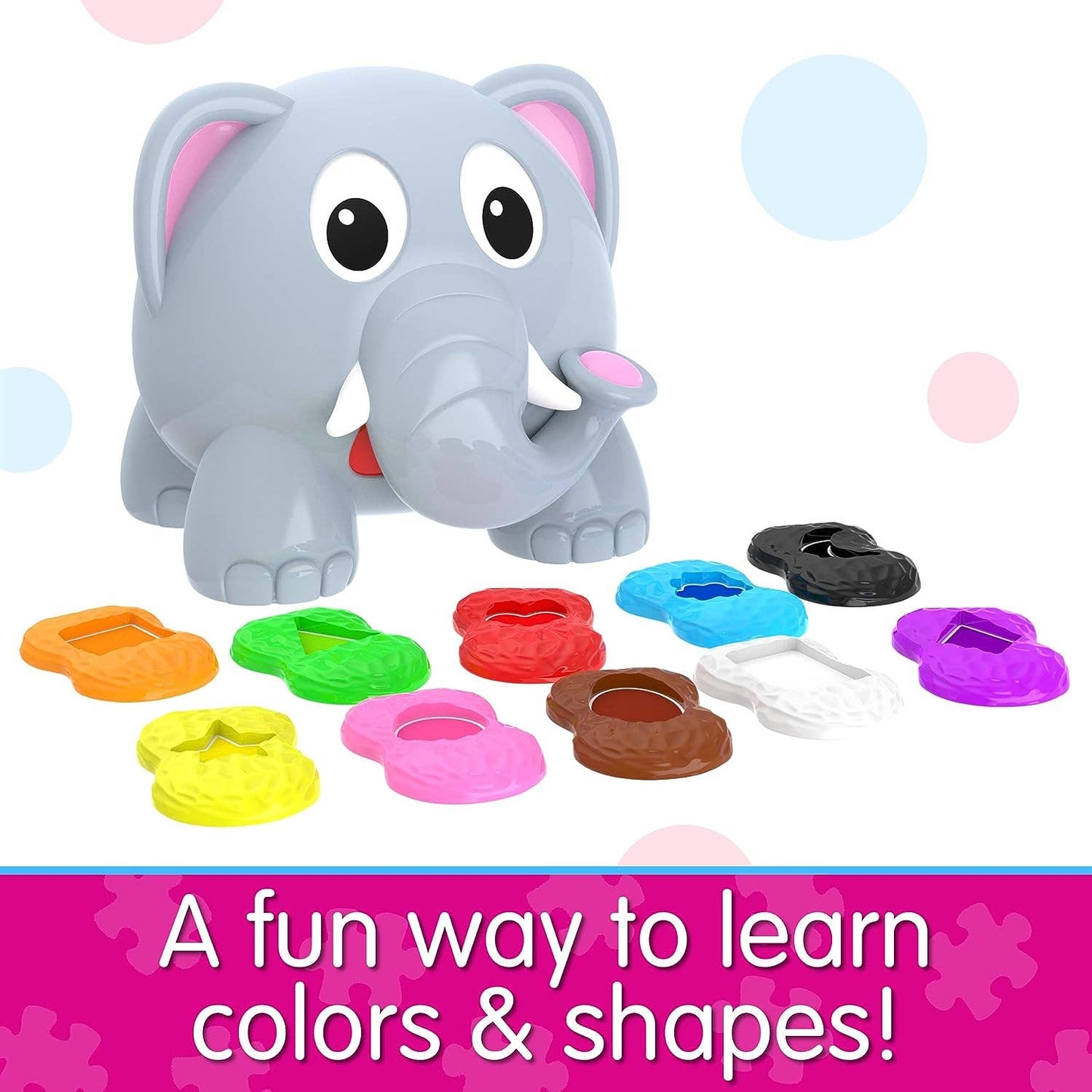 Learn With Me - Shapes Elephant: Plastic