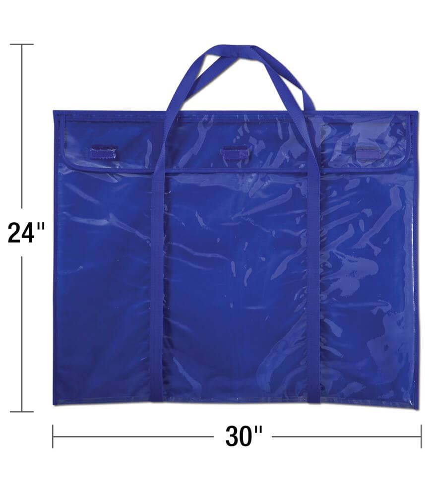 Deluxe Bulletin Board Storage Pocket Chart Storage