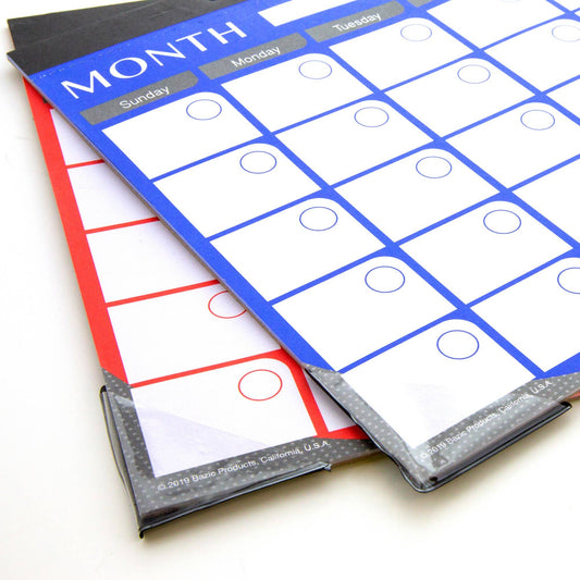 11" x 17" Undated 12 Month Desk Pad Calendar