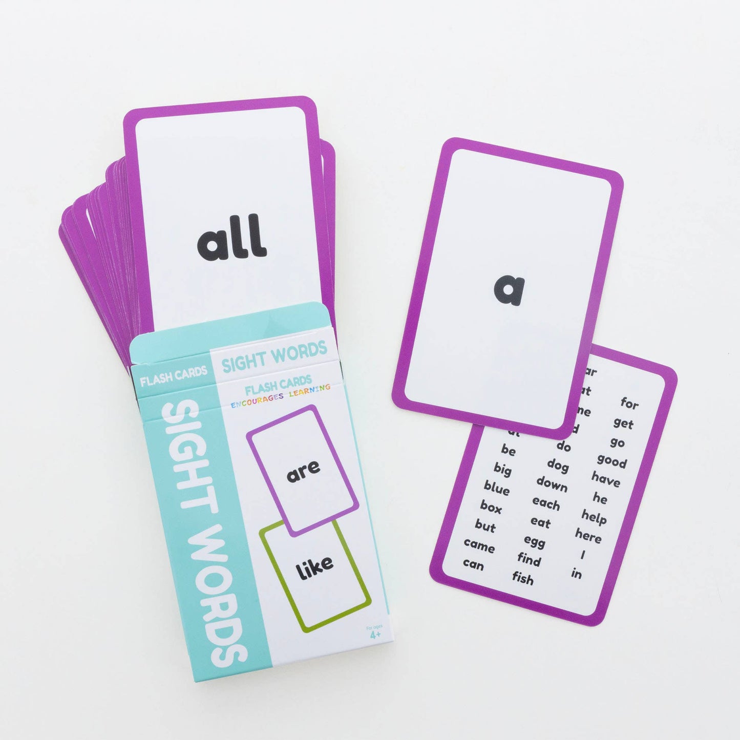 Flash Cards Sight Word (36/Pack): 24