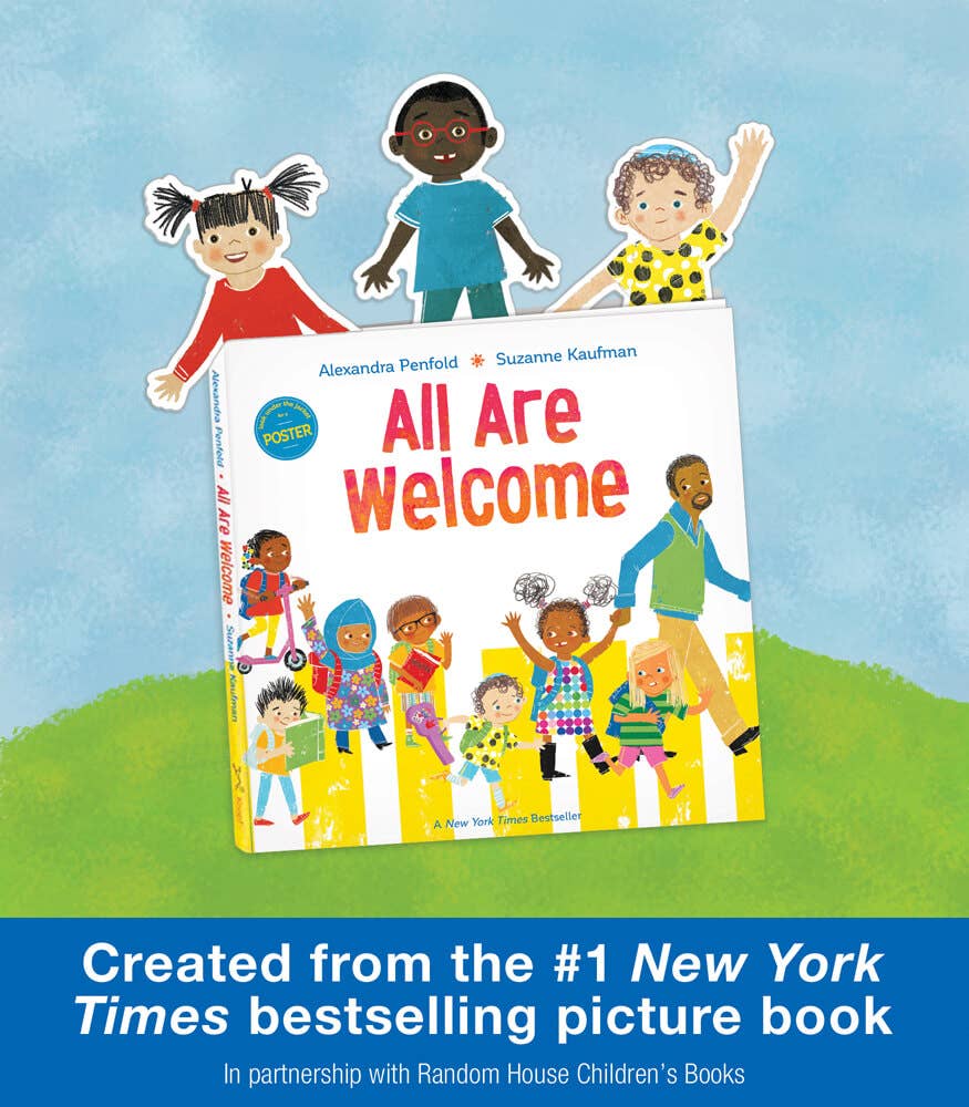 All Are Welcome Kids Cutouts