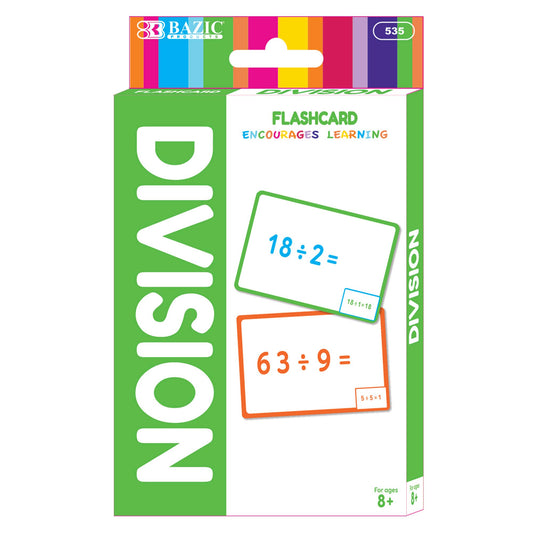 Flash Cards Division (36/Pack): 24