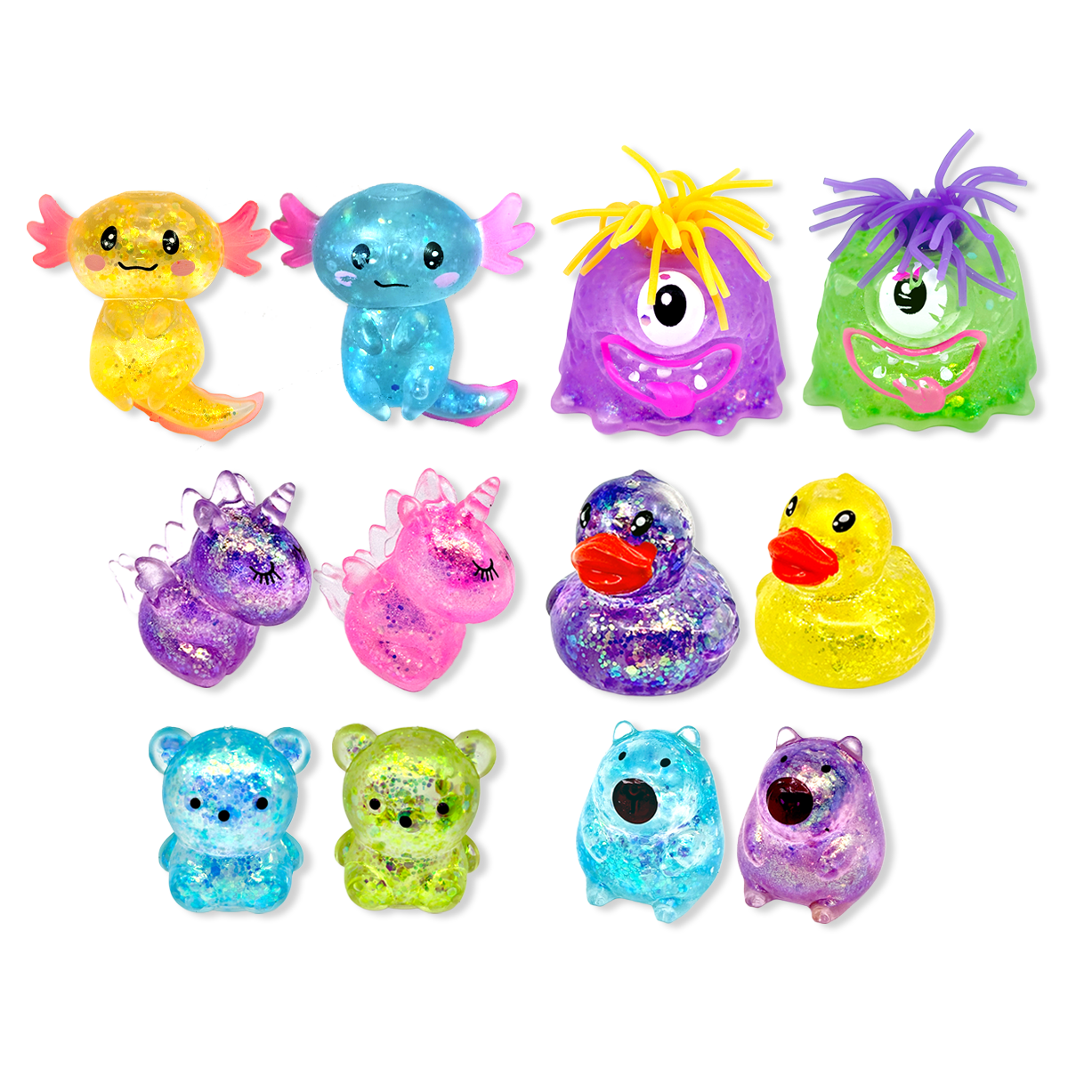 Fun Doh Squishy Gummy Fidget Toy NEW Variety - 12/Display: Wholesale Price