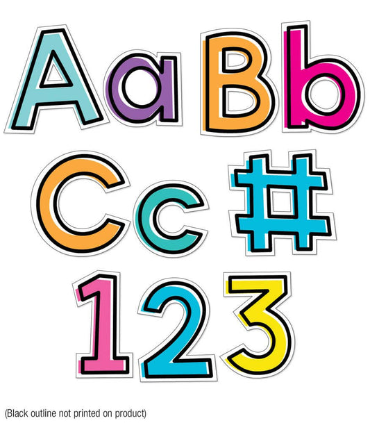 Kind Vibes Combo Pack Bulletin Board Letters: 219 Pieces