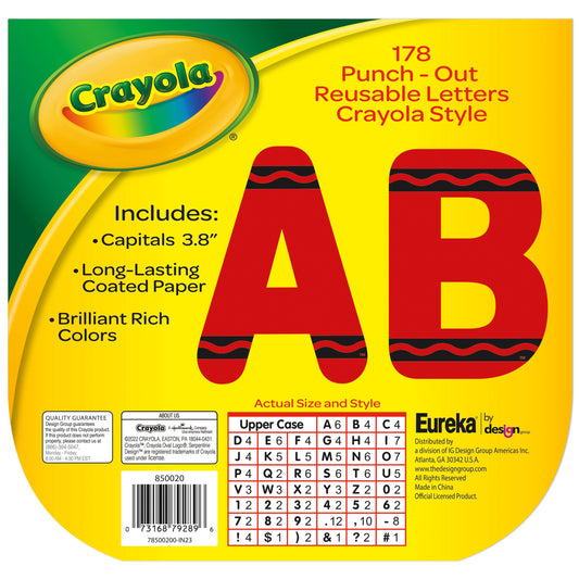 Crayola® Red Deco Letters