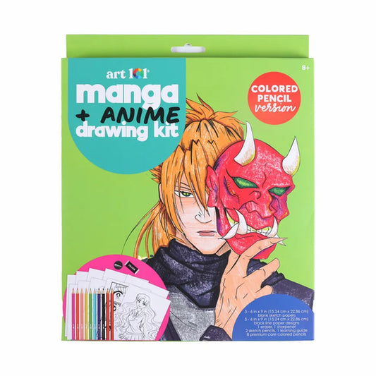 Art 101 Manga & Anime Drawing Kit With Pencils