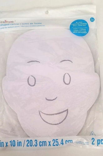 Creatology – Face Shaped Canvas – 2PC