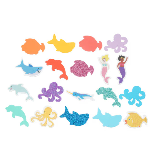 Sea & Mermaid Foam Stickers by Creatology