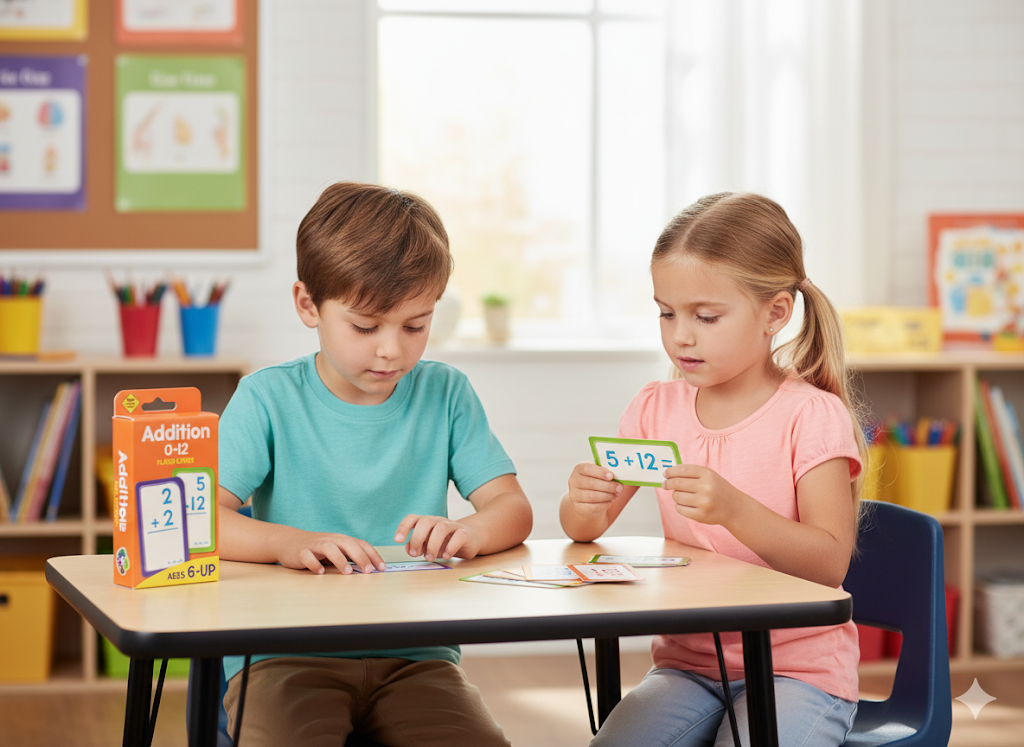Addition 0-12 Flashcards
