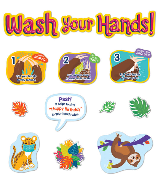 Handwashing Bulletin Board Set