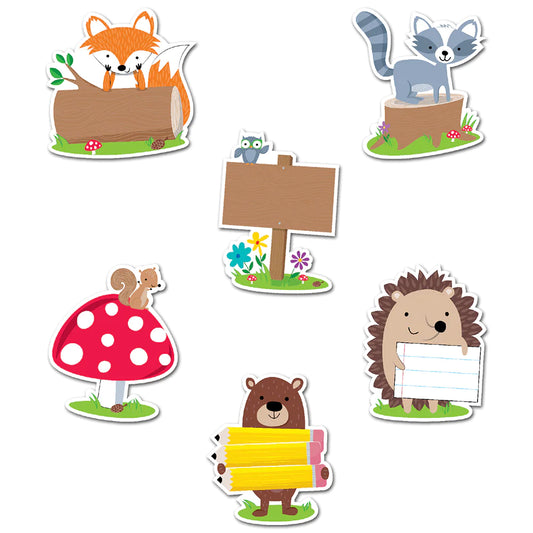 Woodland Friends 6" Designer Cut-Outs