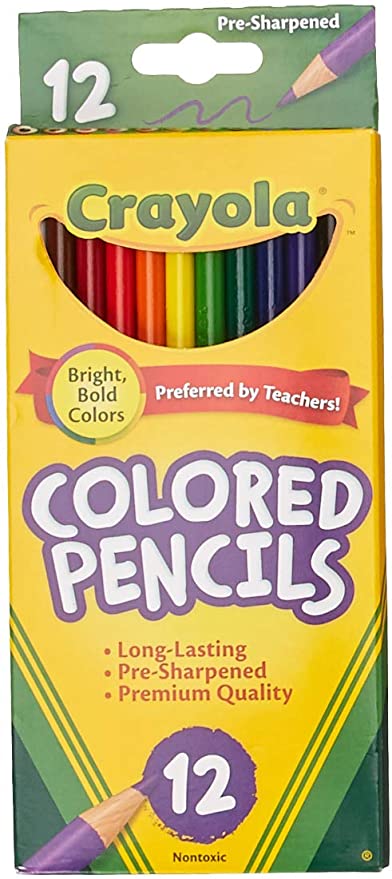 Crayola Colored Pencils, 12-Count