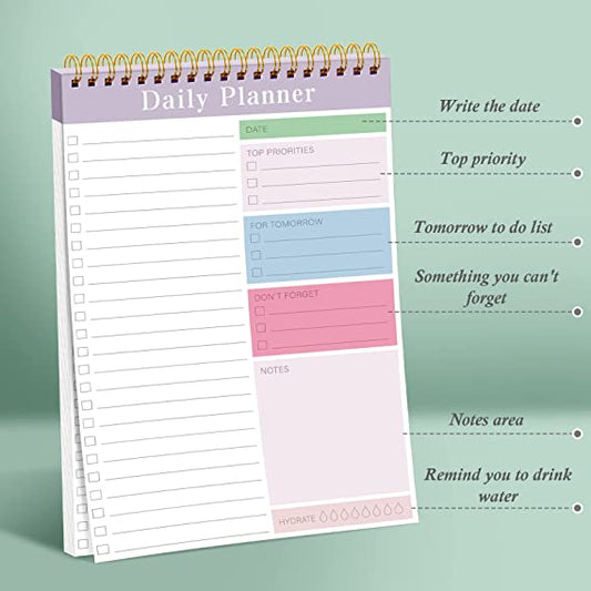 Daily Planner Notepad