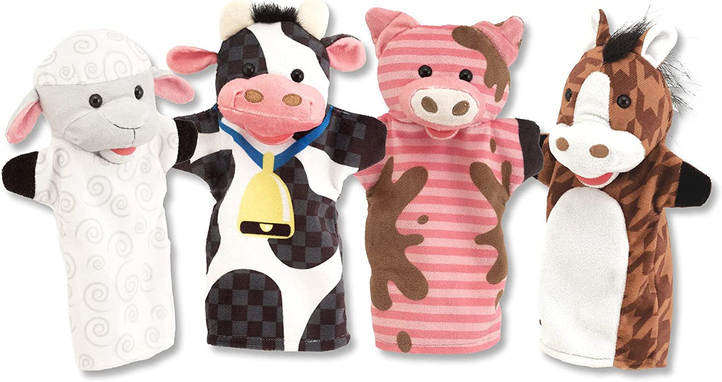 Melissa & Doug Farm Friends Hand Puppets