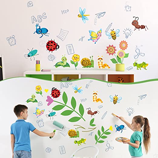 Spring Summer Insect Theme Cutouts Classroom Bulletin