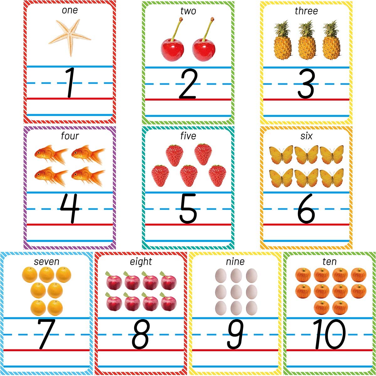 Alphabet and Number Bulletin Board Set Traditional Manuscript