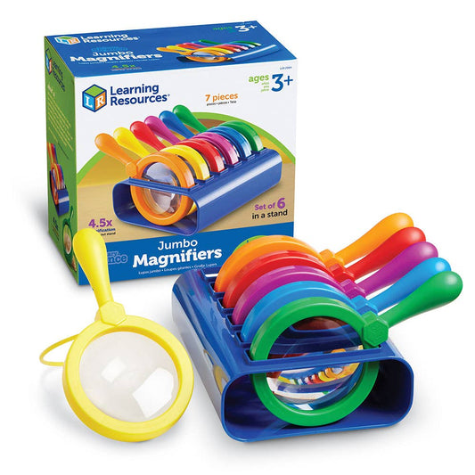 Primary Science™ Jumbo Magnifiers with Stand